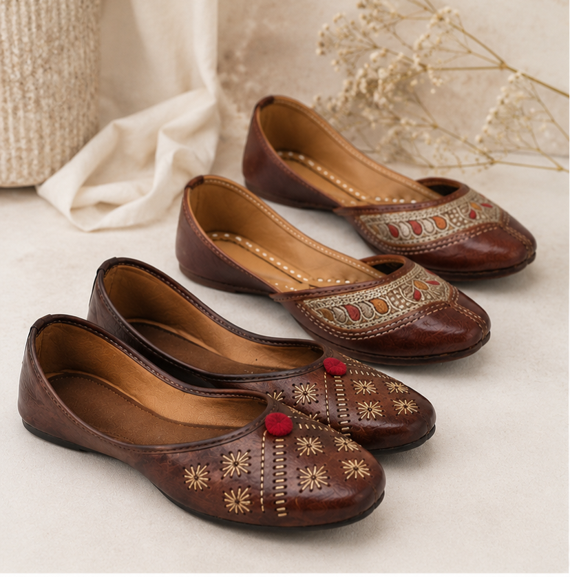 Sunainee Mocha Gulnaar Heritage Brown