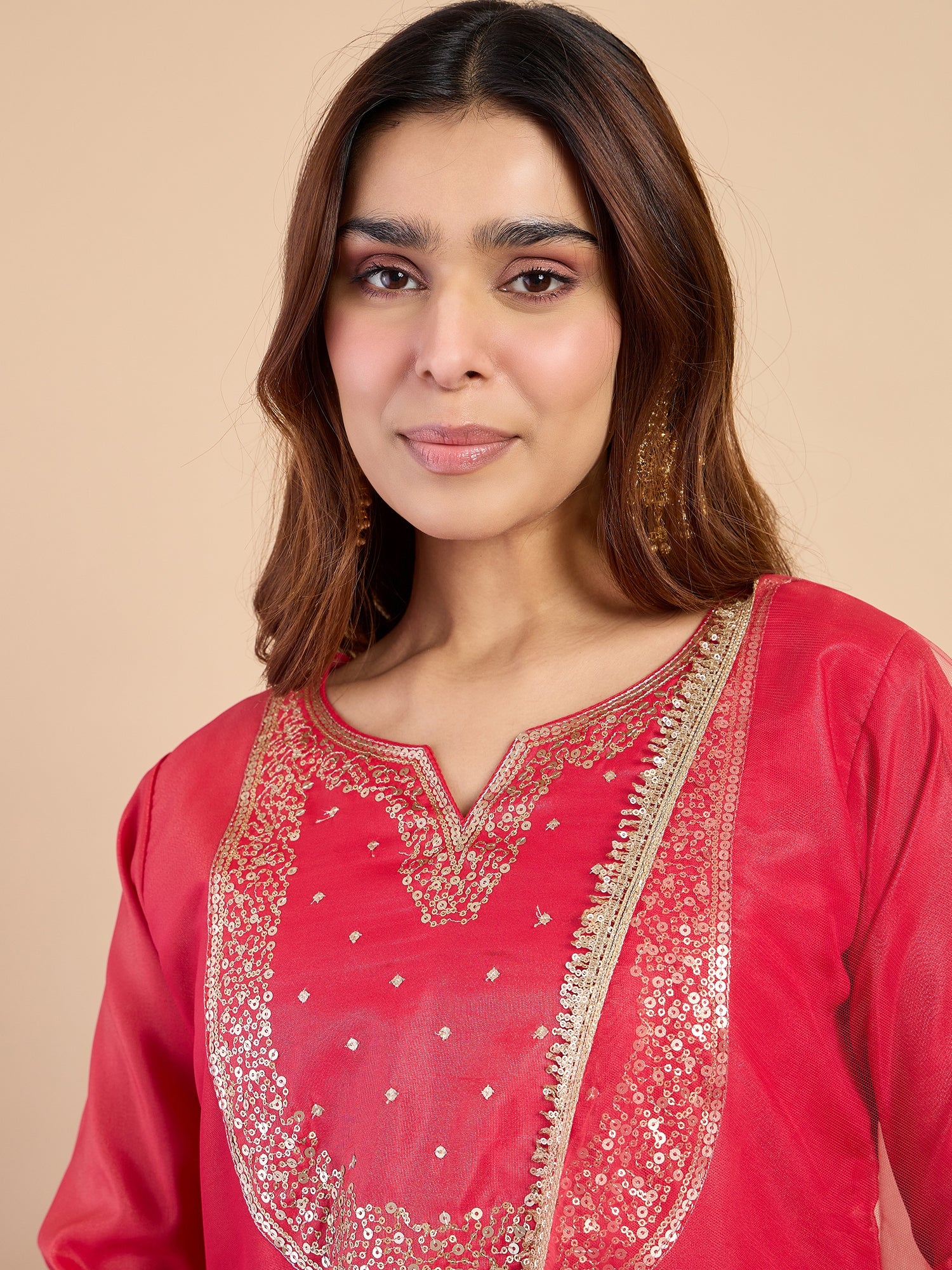 Ariya Pink Kurta Set - Sunainee