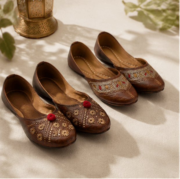Sunainee Mocha Gulnaar Heritage Brown