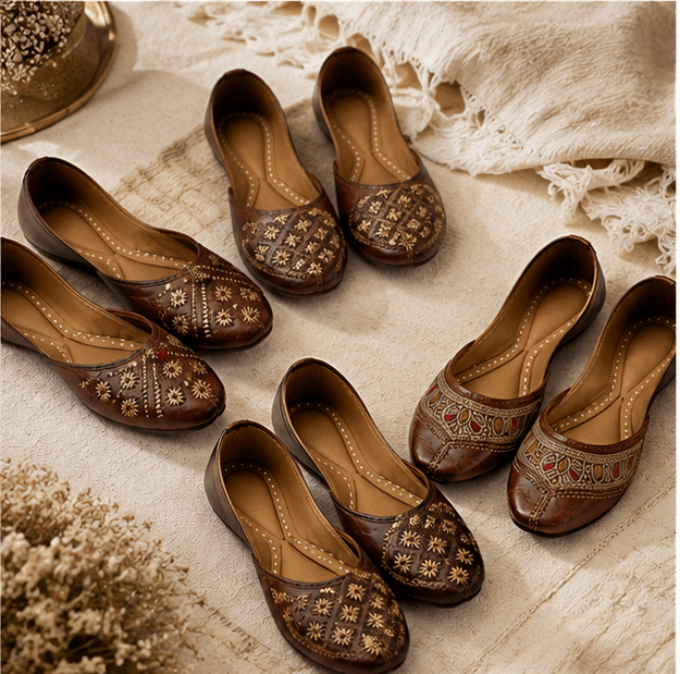 Sunainee Mocha Gulnaar Heritage Brown