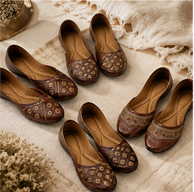 Sunainee Mocha Gulnaar Heritage Brown