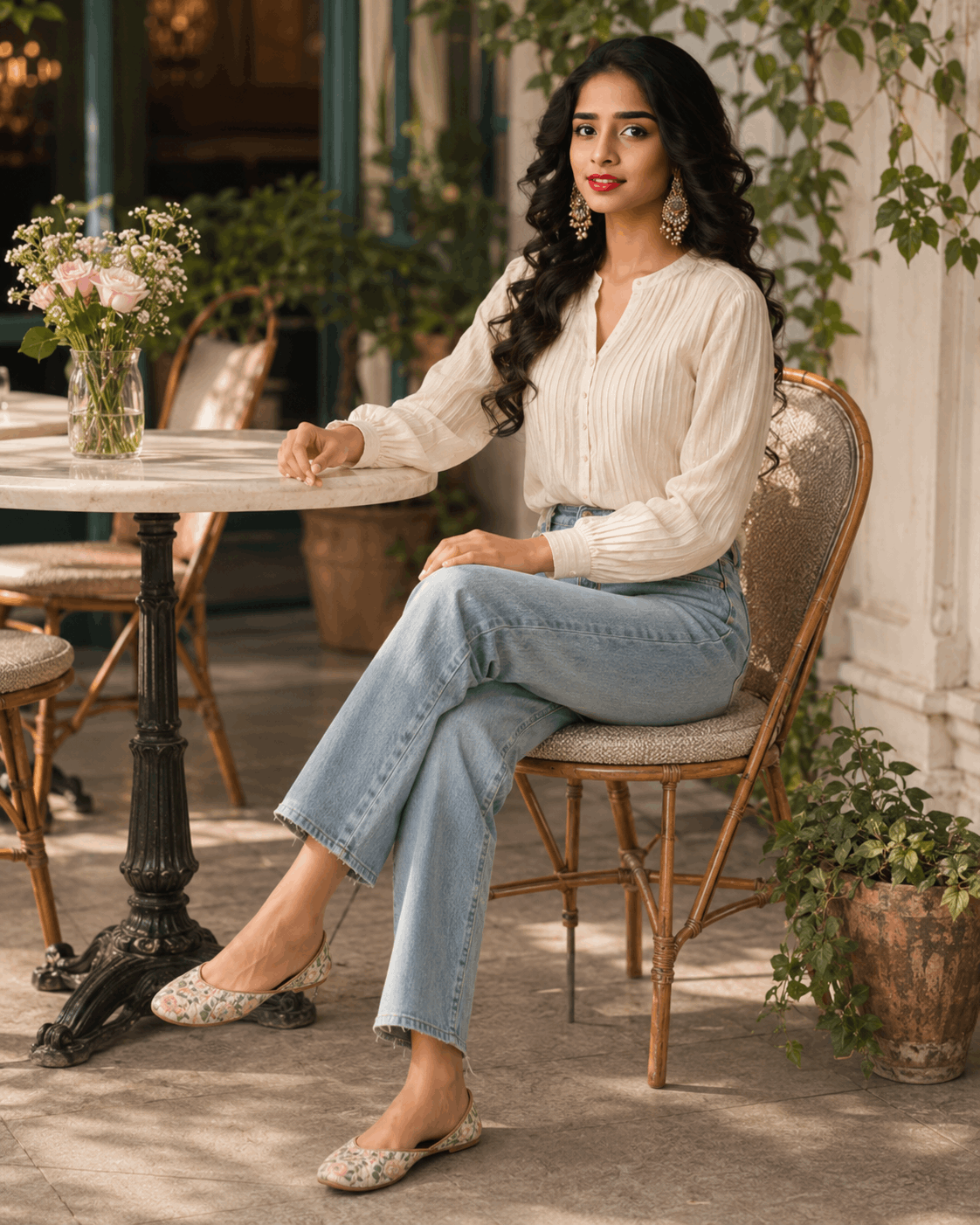 Sunainee Ivory Bloom Collection
