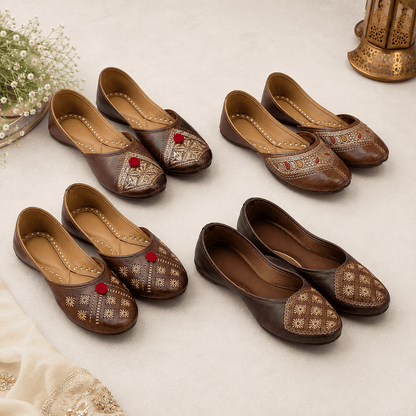 Sunainee Mocha Gulnaar Heritage Brown