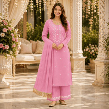Sunainee Printed Cotton Kurta Set