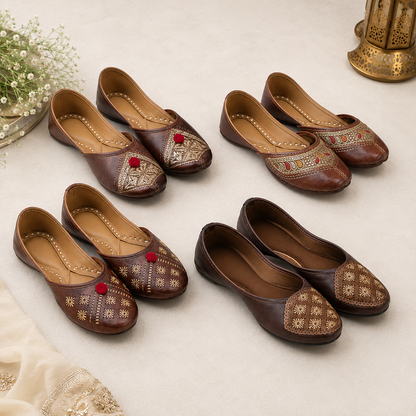 Sunainee Mocha Gulnaar Heritage Brown