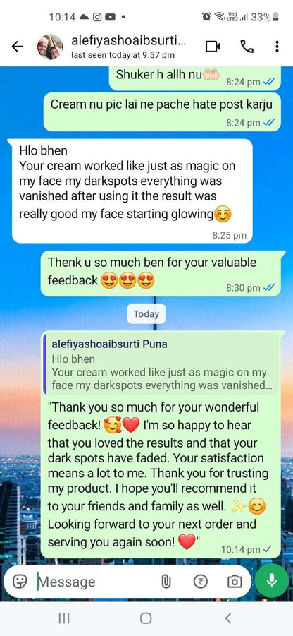 Sunainee Radiance Night Repair Cream | Overnight Glow & Hydration | 25g