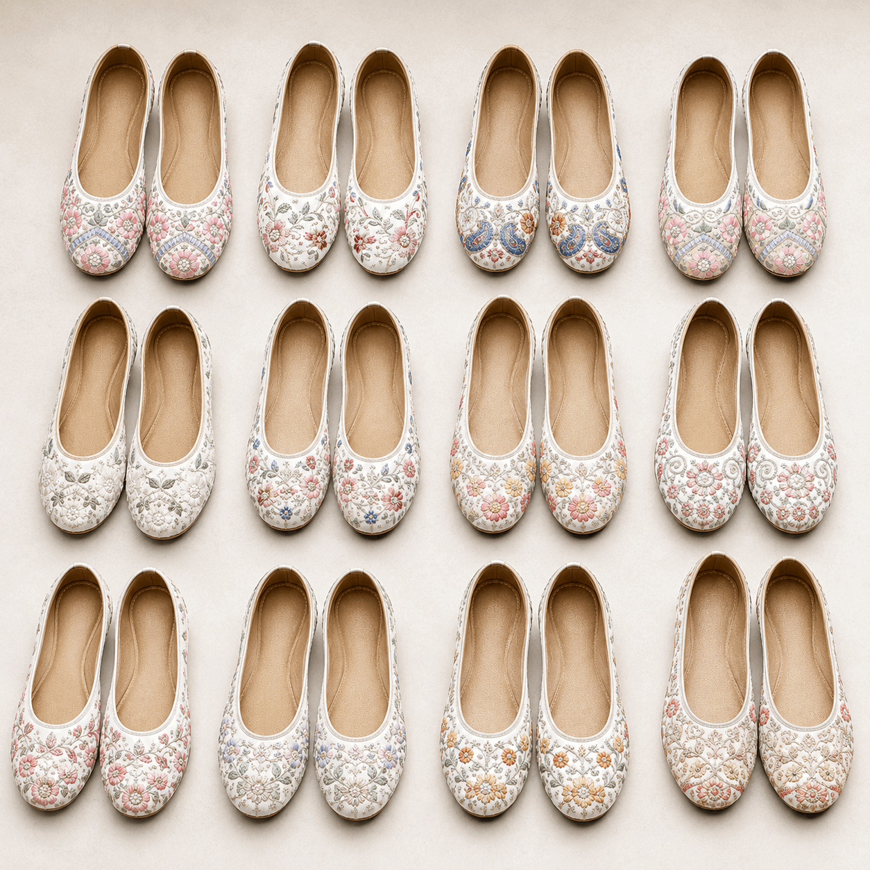 Sunainee Ivory Bloom Collection