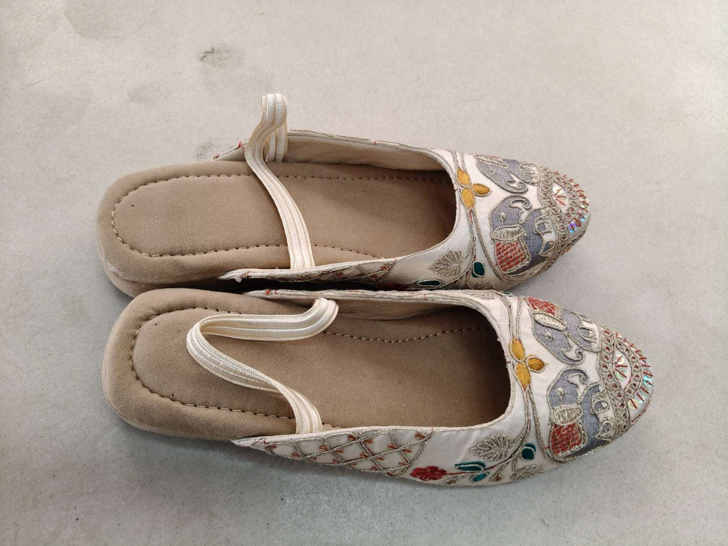 Handcrafted Heritage Embroidered Mules