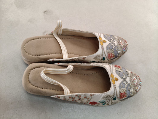Handcrafted Heritage Embroidered Mules