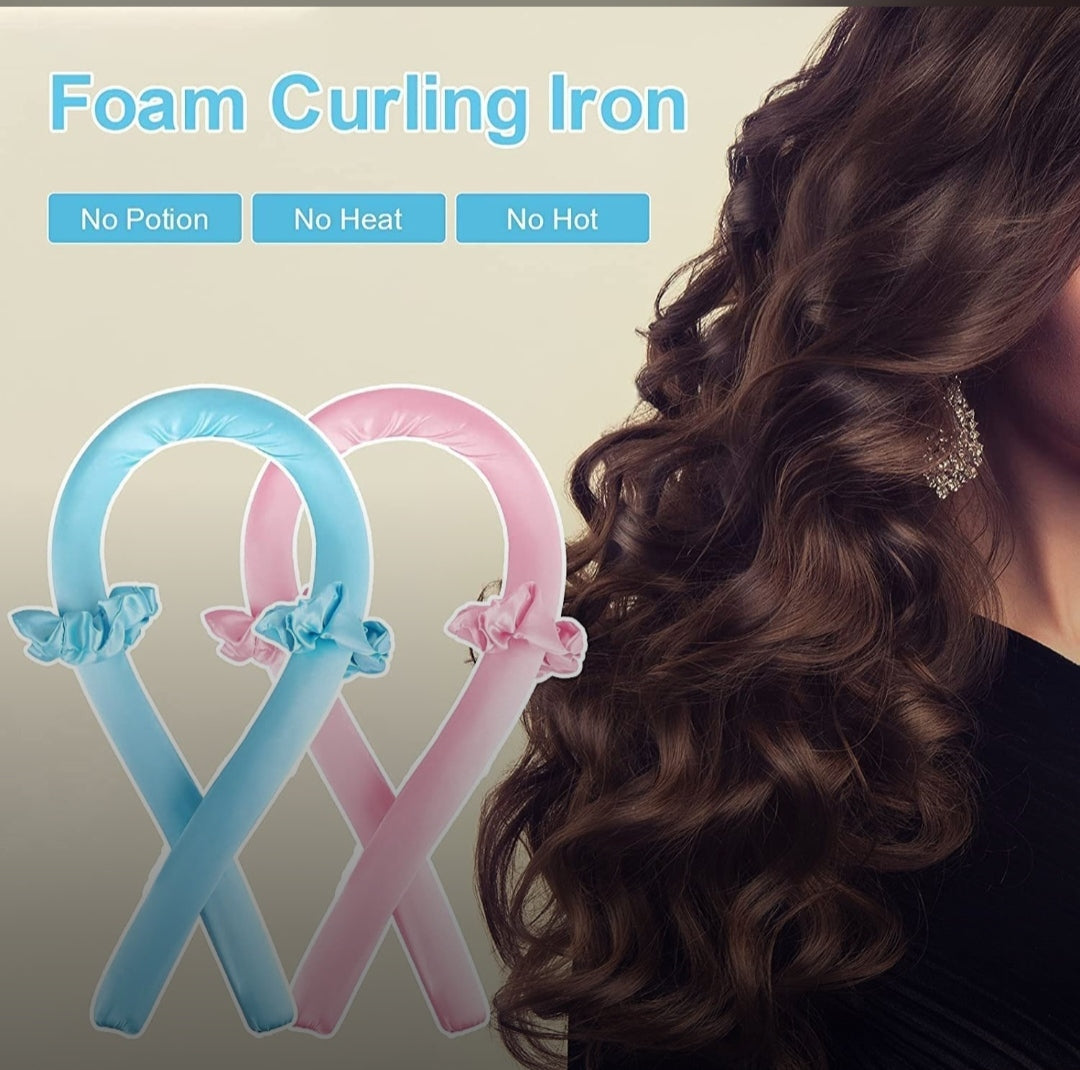 Silk Heatless Curling Ribbon | Overnight No-Heat Curls Headband